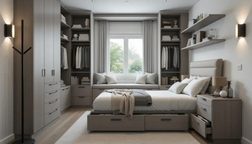 smart bedroom storage